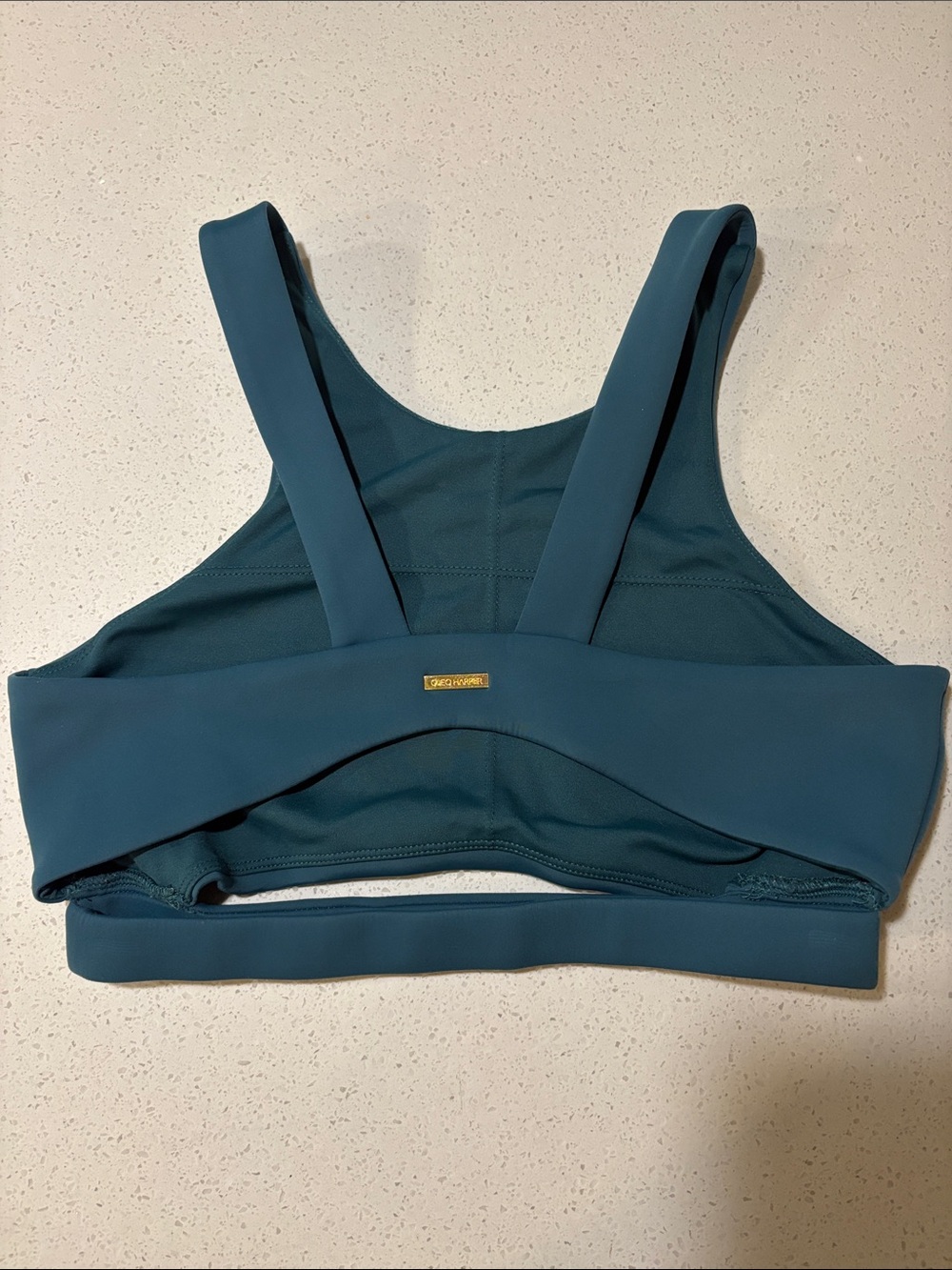 Cleo Harper Teal High Support Sports Bra